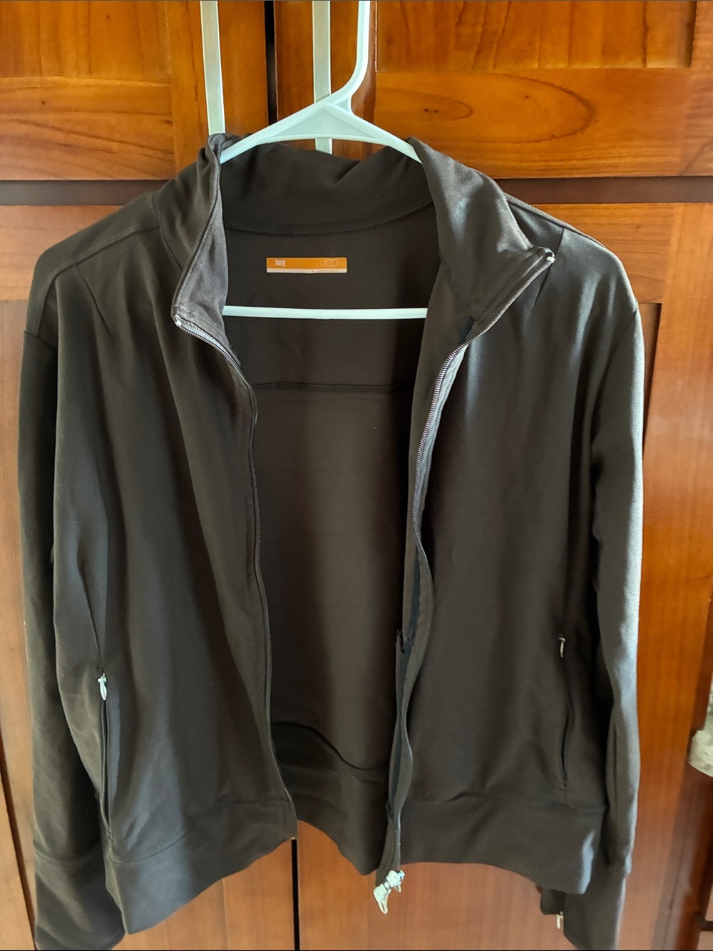 Lucy Women's Black Lightweight Full-Zip Jacket